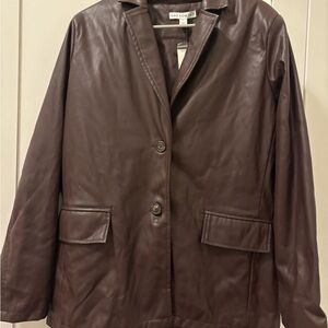 Brown Women's Leather Jacket